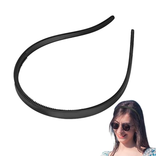 Kein Druck-Stirnband, flexible drucklose Stirnbänder mit Zähnen, rutschfeste, bequeme Brillen-Haarbänder, keine Kopfschmerzen, Stirnbänder für Yoga, Laufen und den täglichen Gebrauch von Generisch