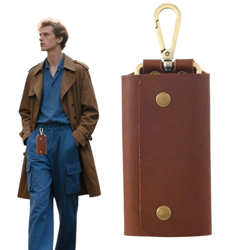 Key Wallet | PU Leder Schlüsselhalter | Kompakte Münzen Aufbewahrung Tasche Organizer Für Zuhause Schule Büro Gürtel Taille Männer Key Wallet | PU Leder Schlüsselhalter | Kompakte Münzen Aufbewahrung Tasche Organizer Für Zuhause Schule Büro Gürtel Taille Männer von Generisch