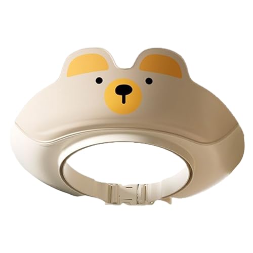 Kids Bath Visor - Kleinkindmütze wasserdichte Schild, bequemer Shampoo -Schutzhut | Verstellbare Haarwaschkappe Ohrdecke Kinderdusche Sicherheit, leichte Kopfbedeckung für Baby Mädchen Hausbade von Generisch
