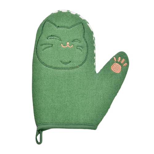 Kids Scrubber Handschuhe - 6,81 X 0,39 Zoll Kinderkörperpeeling | Körperwaschhandschuhe | Bequemer Waschbad Doppelseitiger Mittelschuh | Tiefe Saubere Dusche Für, Mädchen, Erwachsene von Generisch