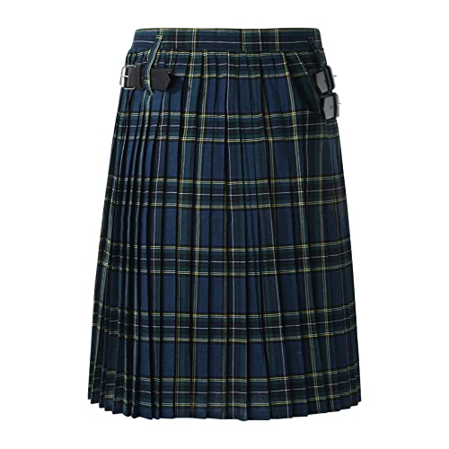 Kilt Herren Schottisch Kariert Klassischer Schottischer Tartan Kilt Goth Rock Minirock Streetwear Bequeme Highland Schottenrock Mit Ledergürtel Skater Streetwear Kilt Herren Schottisch Kariert Klassischer Schottischer Tartan Kilt Goth Rock Minirock Streetwear Bequeme Highland Schottenrock Mit Ledergürtel Skater Streetwear von Generisch