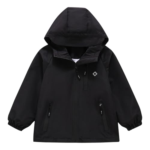 Kinder Anzug Set Junge Regenjacke Für Jungen Und Mädchen RegenmäNtel Winddicht Wasserdicht Softshelljacke Sweatjacke Für Kinder Unisex Jacke Mit Kapuzen Regenmantel von Generisch
