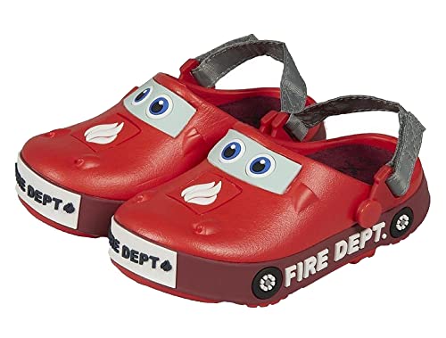Kinder Clogs Gartenschuhe Hausschuhe Jungen Mädchen (Auto, eu_Footwear_Size_System, Little_Kid, Men, Numeric_Range, medium, Numeric_25, Numeric_26) von Generisch
