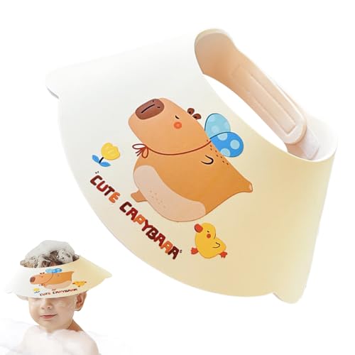 Kinder Dusche Schild Babyparty Cap | Verstellbares Haarwaschen Shampoo Shield | Spritzdichte wasserdichte wiederverwendbare Haarkappe | Baby Haarwaschschild | Visierhut für Augen- und Ohrens Kinder Dusche Schild Babyparty Cap | Verstellbares Haarwaschen Shampoo Shield | Spritzdichte wasserdichte wiederverwendbare Haarkappe | Baby Haarwaschschild | Visierhut für Augen- und Ohrens von Generisch