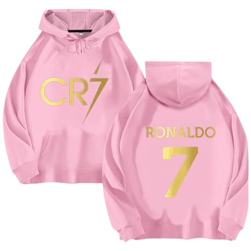 Kinder Fußball Trikots CR-7 Fußball Hoodie für Jungen und Männer, Geschenke für Kinder und Erwachsene Fußball-Fans #009 von Generisch