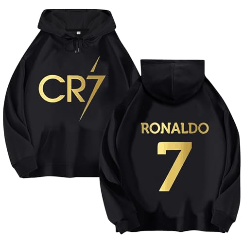 Kinder Fußball Trikots CR-7 Fußball Hoodie für Jungen und Männer, Geschenke für Kinder und Erwachsene Fußball-Fans #020 von Generisch