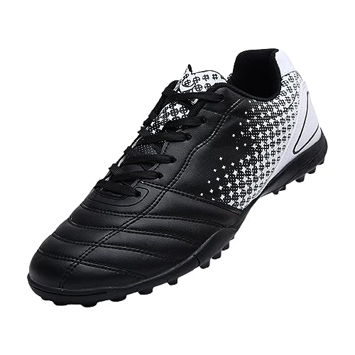 Kinder-Fußballschuhe, Laufschuhe, Trainingsschuhe für Schüler von 7 bis 15 Jahren, hohe Oberteile, Schwarz , 36 EU von Generisch