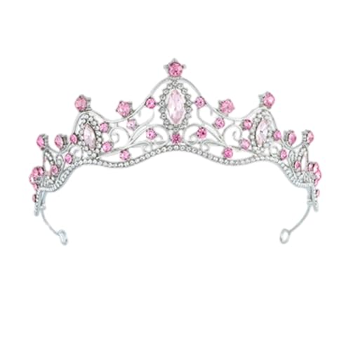 Kinder Haarschmuck Mädchen Hochzeit Geburtstag Festaccessoires Prinzessin Mädchenfest Schmuck Mädchenkopfschmuck Kinderkopfschmuck (8Over 8 years old) von Generisch