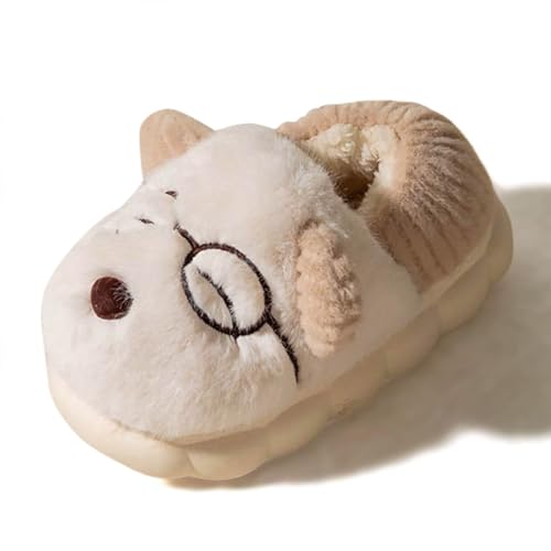 Kinder Hausschuhe Mädchen Weich barfuss Cartoon Tier Slipper Winter Plüsch warme Slip-On Comfy Preppy Hausschuh House Indoor Schuhe Lauflernschuhe Kinder Hausschuhe Mädchen Weich barfuss Cartoon Tier Slipper Winter Plüsch warme Slip-On Comfy Preppy Hausschuh House Indoor Schuhe Lauflernschuhe von Generisch