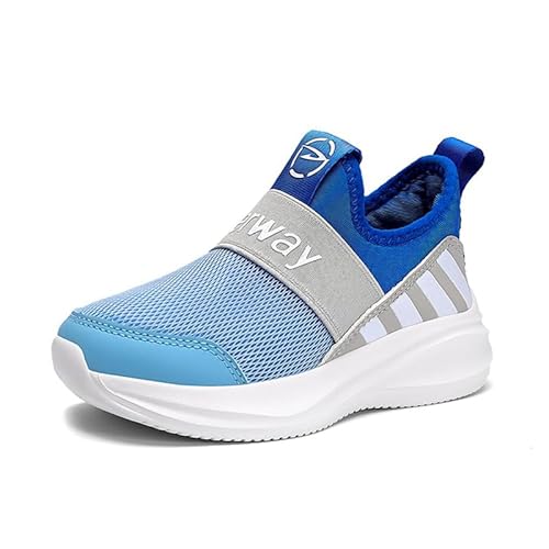 Kinder Hausschuhe Sneaker Anti-Rutsch Schuhe Leicht Barfuss Hüttenschuhe Jungen Turnschuhe Mädchen Hallenschuhe Outdoor Laufschuhe von Generisch