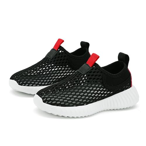 Kinder Schuhe für Mädchen und Jungs Turnschuhe Sportschuhe Slip On Laufschuhe Leicht Hallenschuhe Sneakers Tennisschuhe für Unisex-Kinder Walking Schuhe Hallenschuhe Größe 5-12 Jhare von Generisch