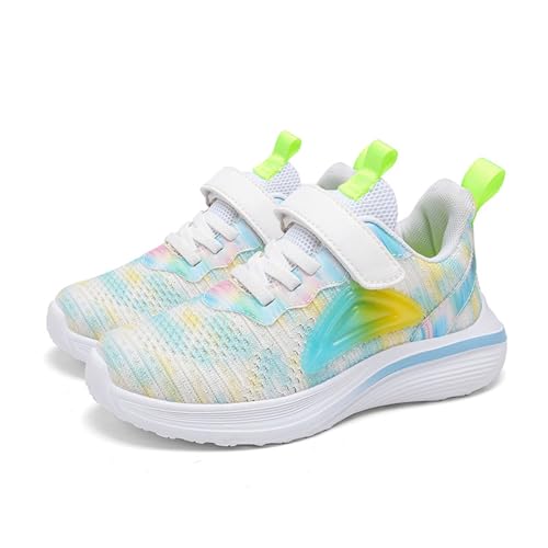 Kinder Turnschuhe Jungen Leichte Sportschuhe Kinder Sneaker Atmungsaktiv Mesh Hallenschuhe Outdoor Laufschuhe Modische Schuhe rutschfest Kinderschuhe Unisex Freizeitschuhe von Generisch