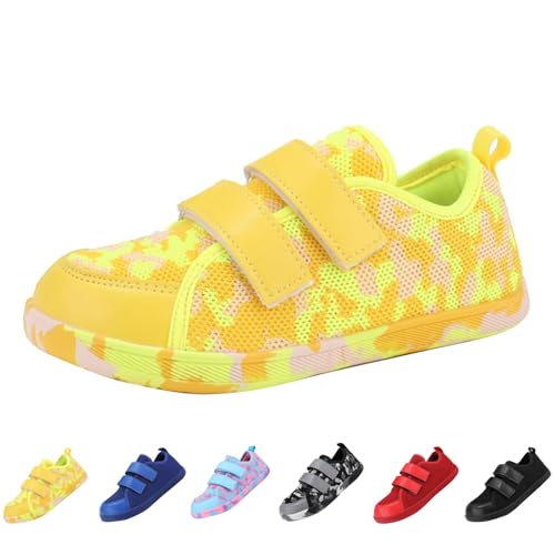 Kinder Turnschuhe Jungen Mädchen Sneakers Sportschuhe Leicht Atmungsaktiv Laufschuhe Outdoor Fitnessschuhe Sneaker Hallenschuhe Barfußschuhe Minimalistische für Fitness Traillauf Freizeit von Generisch