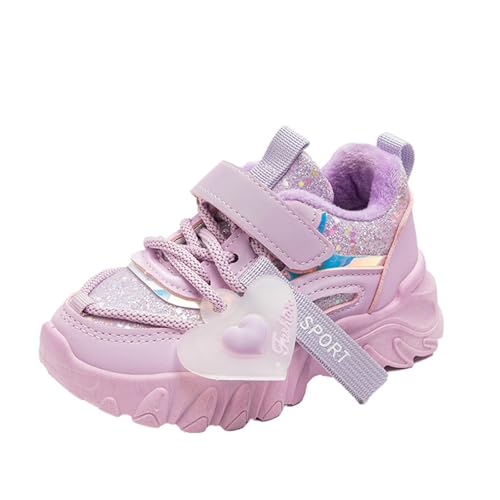 Kinder Winterschuhe Warm Gefüttert Winterstiefel Mädchen Schneestiefel Outdoor Rutschfest Boots Turnschuhe Laufschuhe Sportschuhe Freizeitschuhe Joggingschuhe Hallenturnschuhe von Generisch
