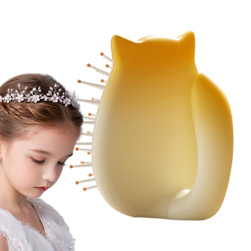 Kinderbürsten für das Haar, entwirrende Styling-Haarbürste, Luftkissenkamm, antistatisch, tragbar, Kopfhautmassage, Haarbürste für kleine Mädchen, Kleinkinder, Teenager von Generisch
