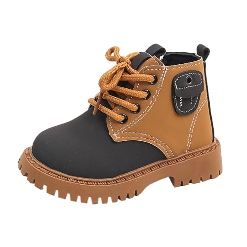 Kinderstiefel Stiefel Mädchen Modische Flache Oktoberfest Party Einfarbig runde Zehenpartie mit Seitlichem Reißverschluss Winter Schneeschuhe Kinderstiefel Stiefel Mädchen Modische Flache Oktoberfest Party Einfarbig runde Zehenpartie mit Seitlichem Reißverschluss Winter Schneeschuhe von Generisch
