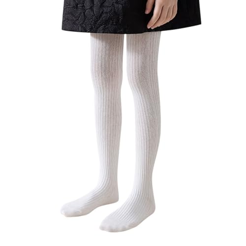 Kinderstrumpfhose für Mädchen, Zopfmuster, Fuß, Babystrümpfe, Kleinkind, Leggings, Hausschuhe, Socken, Urlaub, weiß, 8-9 Jahre Kinderstrumpfhose für Mädchen, Zopfmuster, Fuß, Babystrümpfe, Kleinkind, Leggings, Hausschuhe, Socken, Urlaub, weiß, 8-9 Jahre von Generisch