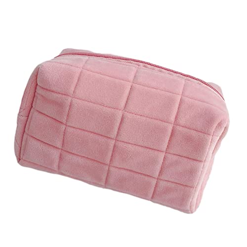 Kissen-Federmäppchen, weiches Kissen, Federmäppchen, Aufbewahrungstasche, hübsches Federmäppchen, modisch, einfarbig, hohe Kapazität, Reißverschluss, hübsches Federmäppchen für Studenten, Erwachsene, von Generisch