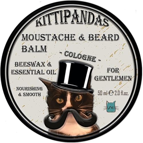 Kittipandas Mustache & Beard Balm (Cologne) von Generisch