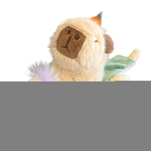 Klapparmbänder Für Kinder - Capybara Plüsch Spielzeug Armband | Wackelndes Spaß Armband Mit Tierdesign,Für Kinder Jugendliche Schule Zuhause Reise Alltag Weihnachten Party Geschenk von Generisch