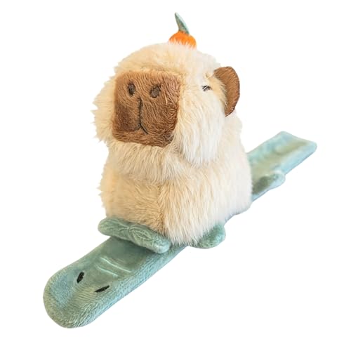 Klapparmband Stofftiere - Niedliche Plüschtiere Mit Ziehbaren Flügeln | Weiches Wackelndes Tier Armband Spielzeug,Für Kinder Jugendliche Schule Zuhause Reise Alltag Weihnachten Party Geschenk von Generisch