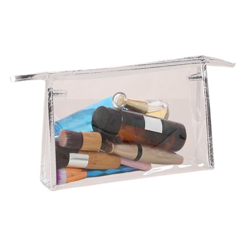 Klarer Make -up -Beutel - Wasserdichte Make -up -Beutel | Tragbarer Toilettenbeutel | Zipper -Make -up -Organisator | Transparente Make -up -Speicherfall Für Frauen | Reisetasche Für Reisen Make -up - von Generisch
