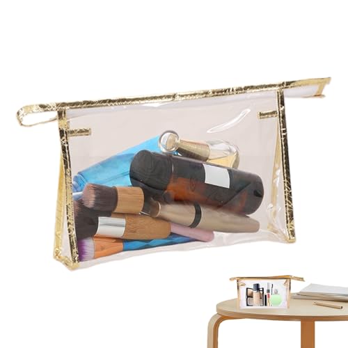 Klarer Make -up -Tasche - Kosmetikbeutel | Schmuckschachtel | Transparent wasserdichte Kosmetikbeutel | Reisetasche wasserdichtes Kosmetikkoffer, Toilettenbeutel, Make -up -Organizer tragbar, Reisezu Klarer Make -up -Tasche - Kosmetikbeutel | Schmuckschachtel | Transparent wasserdichte Kosmetikbeutel | Reisetasche wasserdichtes Kosmetikkoffer, Toilettenbeutel, Make -up -Organizer tragbar, Reisezu von Generisch