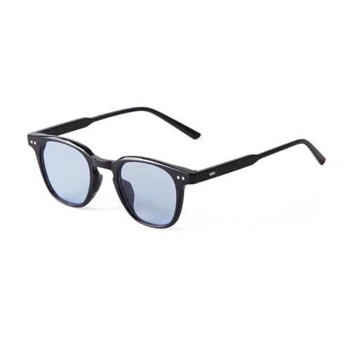 Klassische Vintage-Sonnenbrille mit Nieten, rund, für Damen und Herren, Retro, modisch, gelbe Gläser, Cateye-Sonnenbrille, C6, Einheitsgröße Klassische Vintage-Sonnenbrille mit Nieten, rund, für Damen und Herren, Retro, modisch, gelbe Gläser, Cateye-Sonnenbrille, C6, Einheitsgröße von Generisch