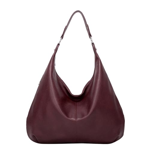 Kleid Mit Taschen 42 Solide Quasten-Muttertasche, große Kapazität, eine Schultertasche, Einkaufstasche Schwangerschaftshose Jogginghose Mit Taschen (Red, One Size) von Generisch