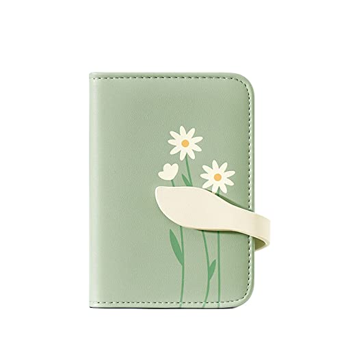 Kleine Geldbörse für Damen, modisch, Blumendruck, mehrere Karten, Ausweis, Geldbörse, Clutch, Geldbörse, Schlüsselanhänger, Armband, grün, Einheitsgröße Kleine Geldbörse für Damen, modisch, Blumendruck, mehrere Karten, Ausweis, Geldbörse, Clutch, Geldbörse, Schlüsselanhänger, Armband, grün, Einheitsgröße von Generisch