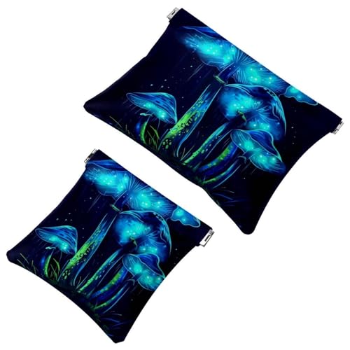 Kleine Kosmetiktasche mit Quetschverschluss, Reise-Make-up-Tasche für Geldbörse, kein Reißverschluss, selbstschließend, Mini-Make-up-Tasche für Damen und Mädchen, Giraffe in Sonnenbrille, lustiger von Generisch