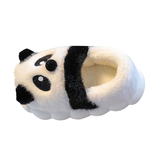 Kleinkind Jungen Mädchen rutschfest Gummisohle Schuhe Plüsch Wärme Weiche Cute Tiere Hausschuhe Plüsch Pantoffeln Baumwolle Hausschuhe Kuschelige Home rutschfeste Slippers Winterschuhe Größe 34-36.5 von Generisch