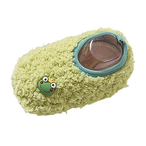 Kleinkindschuhe für Jungen Mädchen, Socken, Schuhe, Bodensocken, Schuhe, Ente, Frosch, Cartoon-Outwear 27 Mädchen (Green, 28 Little Child) von Generisch