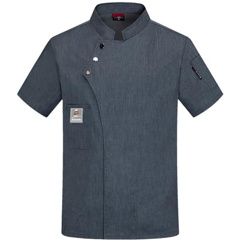 Kochjacke Kurzarm-Küchenkleidung Für Herren & Damen Arbeitsuniform Bäckerei Herd Food Koch Kostüm Herren Koch Jacken für Männer Koch Kostüm Kurzarm Damen Berufsbekleidung Gastronomie Kochjacke Kurzarm-Küchenkleidung Für Herren & Damen Arbeitsuniform Bäckerei Herd Food Koch Kostüm Herren Koch Jacken für Männer Koch Kostüm Kurzarm Damen Berufsbekleidung Gastronomie von Generisch
