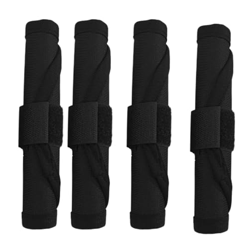 Köderfischerhakenabdeckungen | 4x Schutzhakenschilde, stabile Fischhakenabdeckungen für Köder, Fishing Hook Storage Protector, leicht sichtbar für Männer und Frauen, bequem für die Fischereiausrü von Generisch