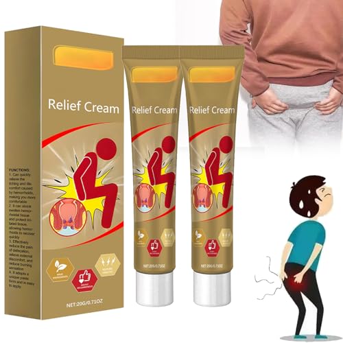 Körperpflegecreme, 𝐇𝐞𝐦𝐨𝐫𝐫𝐡𝐨𝐢𝐝 Salbe Körpercreme Massage, Körpercreme Massage für Männer und Frauen, Körperpflege Lotion Körperlotion Massage (2) von Generisch