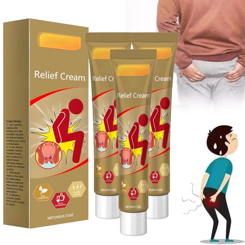 Körperpflegecreme, 𝐇𝐞𝐦𝐨𝐫𝐫𝐡𝐨𝐢𝐝 Salbe Körpercreme Massage, Körpercreme Massage für Männer und Frauen, Körperpflege Lotion Körperlotion Massage (3) von Generisch