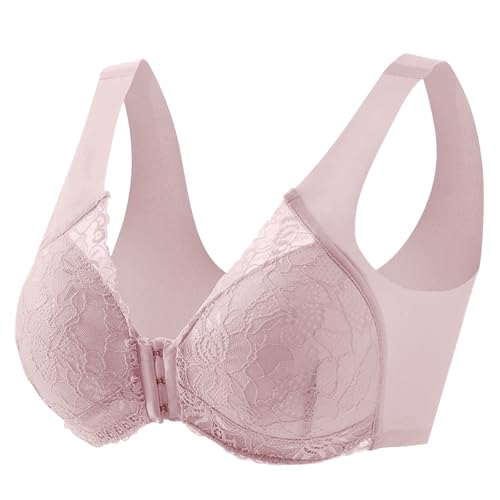 Komfort Lace BHS Damen Set Klassische BH Ohne Bügel Sport BH P-ush Up mit Verstellbarem Bustier Große Brüste Unterwäsche Starker Halt Trainings Schlaf BHS Gepolstert für Alltag Yoga Komfort Lace BHS Damen Set Klassische BH Ohne Bügel Sport BH P-ush Up mit Verstellbarem Bustier Große Brüste Unterwäsche Starker Halt Trainings Schlaf BHS Gepolstert für Alltag Yoga von Generisch
