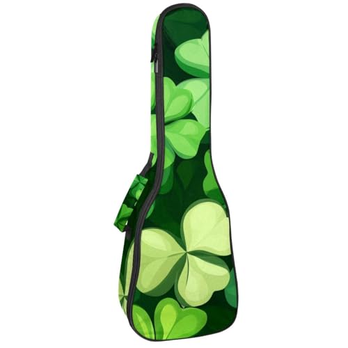 Konzert-Ukulelen-Tasche, St. Patrick Day, Orange, Weiß und Grün, kariert, weich, dick gepolstert, 10 mm dicke Schaumstoffpolsterung, Mehrfarbig 04, 25.9x9x3.1in/66x23x8cm, Taschen-Organizer Konzert-Ukulelen-Tasche, St. Patrick Day, Orange, Weiß und Grün, kariert, weich, dick gepolstert, 10 mm dicke Schaumstoffpolsterung, Mehrfarbig 04, 25.9x9x3.1in/66x23x8cm, Taschen-Organizer von Generisch