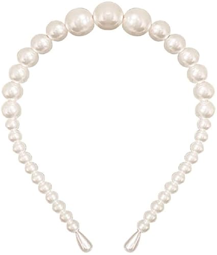 Kopfbedeckung, Ornament, Hochzeit, niedliches Perlen-Stirnband, Haarreif, Haarbänder (groß) Haltbarkeit von Generisch