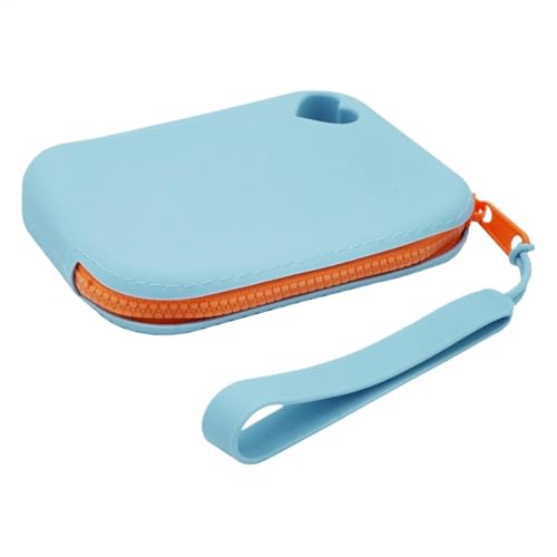 Kosmetik-Aufbewahrungstasche aus Silikon, tragbar, wasserdicht, Schlüsselhalter, multifunktionale Make-up-Tasche mit Reißverschluss, für Damen und Mädchen, langlebiges und kompaktes Accessoire Kosmetik-Aufbewahrungstasche aus Silikon, tragbar, wasserdicht, Schlüsselhalter, multifunktionale Make-up-Tasche mit Reißverschluss, für Damen und Mädchen, langlebiges und kompaktes Accessoire von Generisch