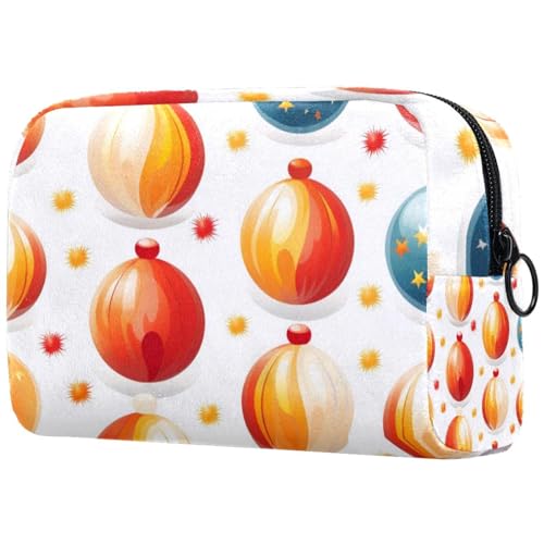 Kosmetiktasche mit Cartoon-Mann-Design, große Kapazität, wasserdicht, tragbar, Kulturbeutel, Make-up-Organizer, Mehrfarbig 10, 18.5x7.5x13cm/7.3x3x5.1in, Art déco von Generisch