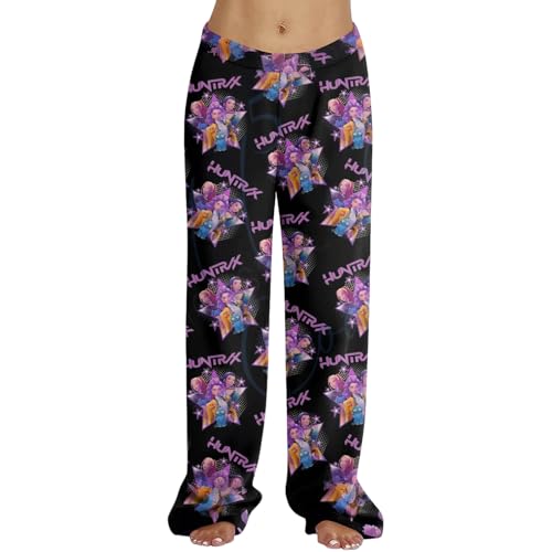 𝙆𝙥𝙤𝙥 𝘿𝙚𝙢𝙤𝙣 𝙃𝙪𝙣𝙩𝙚𝙧𝙨 Pyjama Hose Schlafhose Damen Pyjamas Hosen Lang Flanell Schlafanzug Weich Kawaii Anime Bequeme Schlafanzughose Frauen Anime Cartoon Casual Herbst Winter 𝙆𝙥𝙤𝙥 𝘿𝙚𝙢𝙤𝙣 𝙃𝙪𝙣𝙩𝙚𝙧𝙨 Pyjama Hose Schlafhose Damen Pyjamas Hosen Lang Flanell Schlafanzug Weich Kawaii Anime Bequeme Schlafanzughose Frauen Anime Cartoon Casual Herbst Winter von Generisch