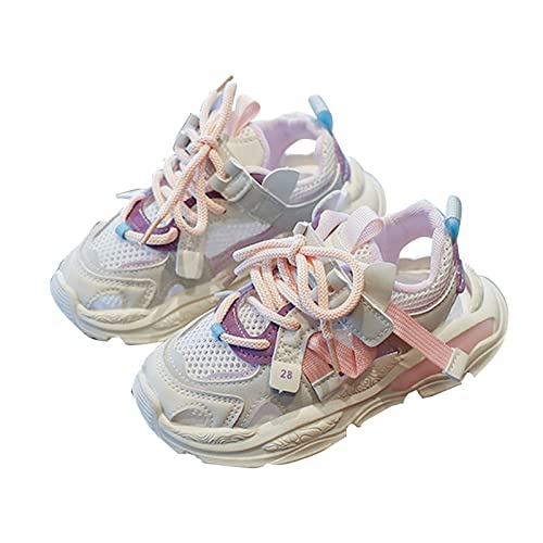 Krabbelschuhe Baby, Lauflernschuhe Kinder, Babyschuhe Draußen Weich Flach Gummi Anti-Rutsch Hallenschuhe Draußen von Generisch