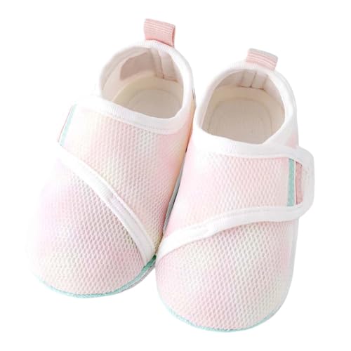 Krabbelschuhe Baby Lauflernschuhe Hausschuhe Jungen Mädchen Elastischer Knöchel rutschfeste Babyhausschuhe Loafer Flats Outdoor Turnschuhe von Generisch