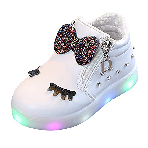 Krabbelschuhe Baby Lauflernschuhe Jungen Mädchen Kleinkind rutschfeste Gummisohle Erste Sneaker Outdoor rutschfeste Turnschuhe von Generisch