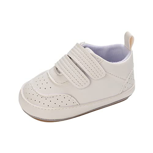 Krabbelschuhe Baby Lauflernschuhe Jungen Mädchen Weiche Babyschuhe Kleinkind Lederschuhe Babyhausschuhe Hüttenschuhe Sockenschuhe für Mädchen Junge von Generisch