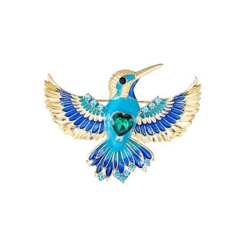 Kreative Strass Blume Brosche Vielseitige Schal Schnalle Kristall Corsage Brosche Damen Accessoires, 1.0*1.0*1.0 von Generisch