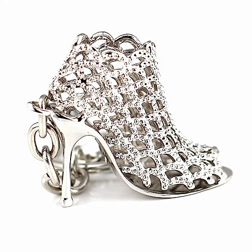 Kreative geschenk persönlichkeit damen kristall high heels metall keychain auto werbung taille hängen schlüsselanhänger kettenanhänger Neu FreigegebenProfessionell und modisch von Generisch