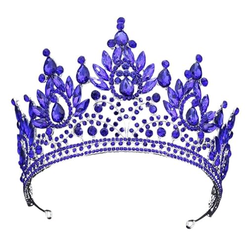 Krone für Damen, Bankett, Kristall, Tiara, Brautparty, Haarband, Zubehör von Generisch
